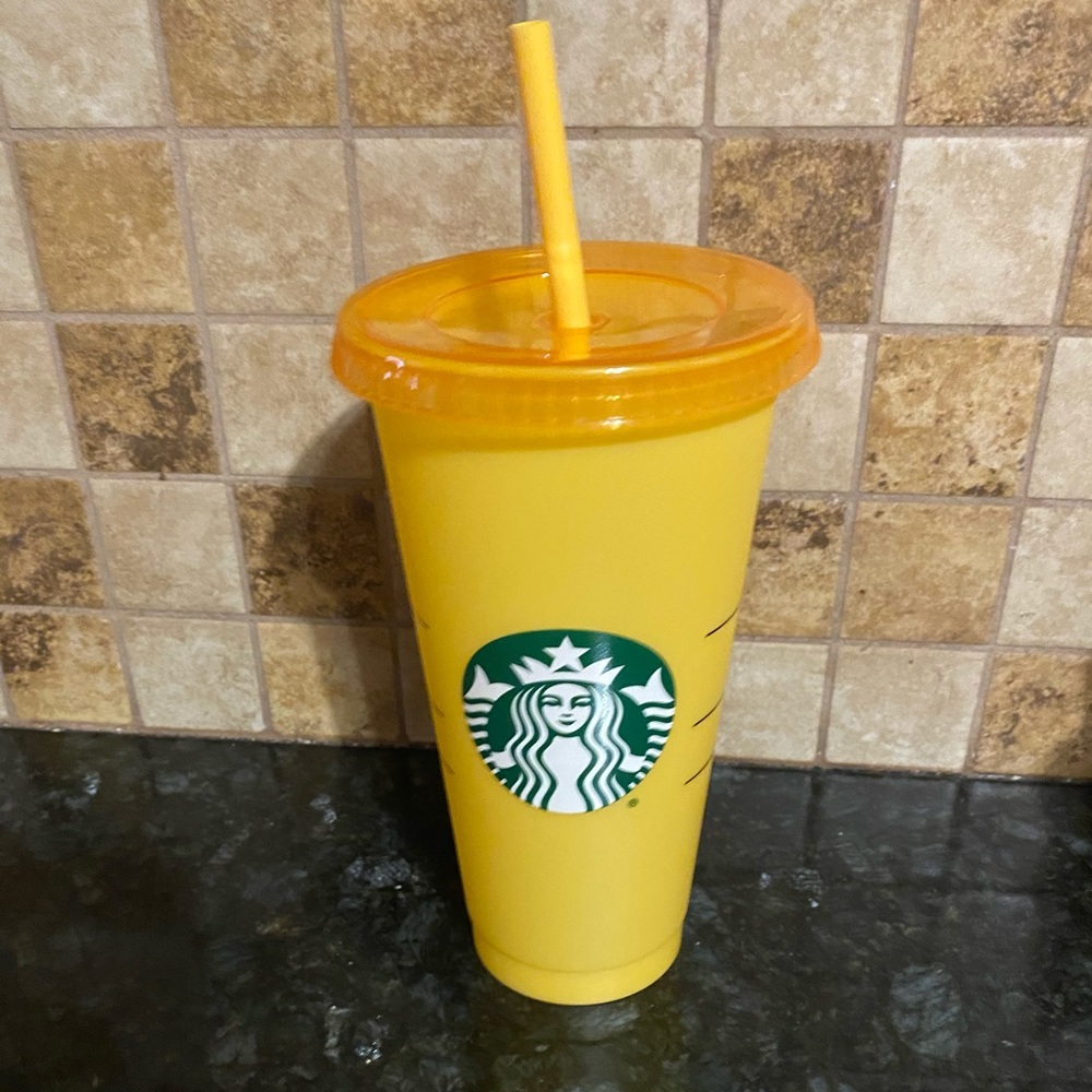 Starbucks color changing cup-24oz summer 2020